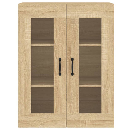vidaXL Wall Mounted Cabinets 2 pcs Sonoma Oak Engineered Wood