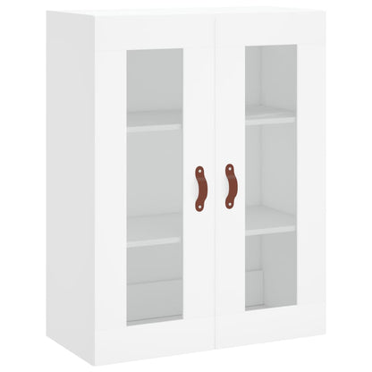 vidaXL Wall Mounted Cabinets 2 pcs White Engineered Wood