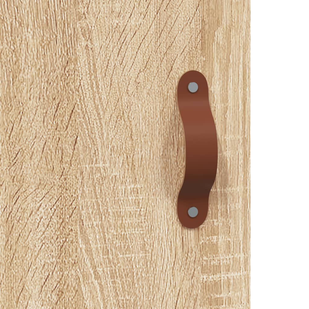 vidaXL Wall Mounted Cabinets 2 pcs Sonoma Oak Engineered Wood