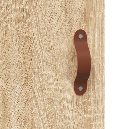 vidaXL Wall Mounted Cabinets 2 pcs Sonoma Oak Engineered Wood