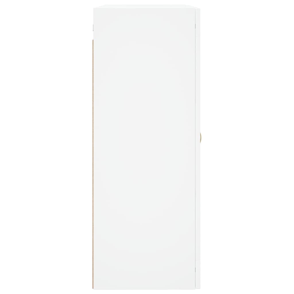 vidaXL Wall Mounted Cabinets 2 pcs White Engineered Wood