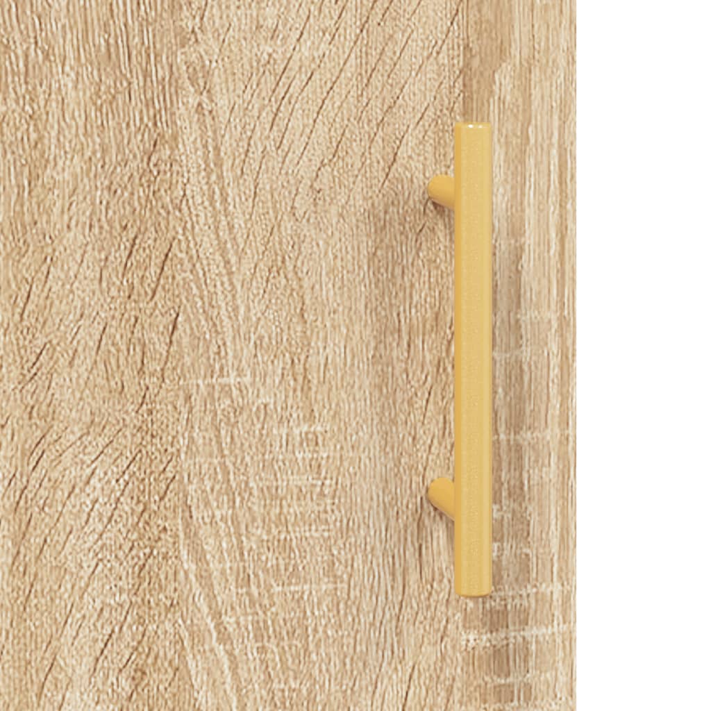vidaXL Wall Mounted Cabinets 2 pcs Sonoma Oak Engineered Wood