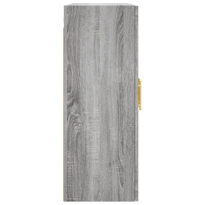 vidaXL Wall Mounted Cabinets 2 pcs Grey Sonoma Engineered Wood