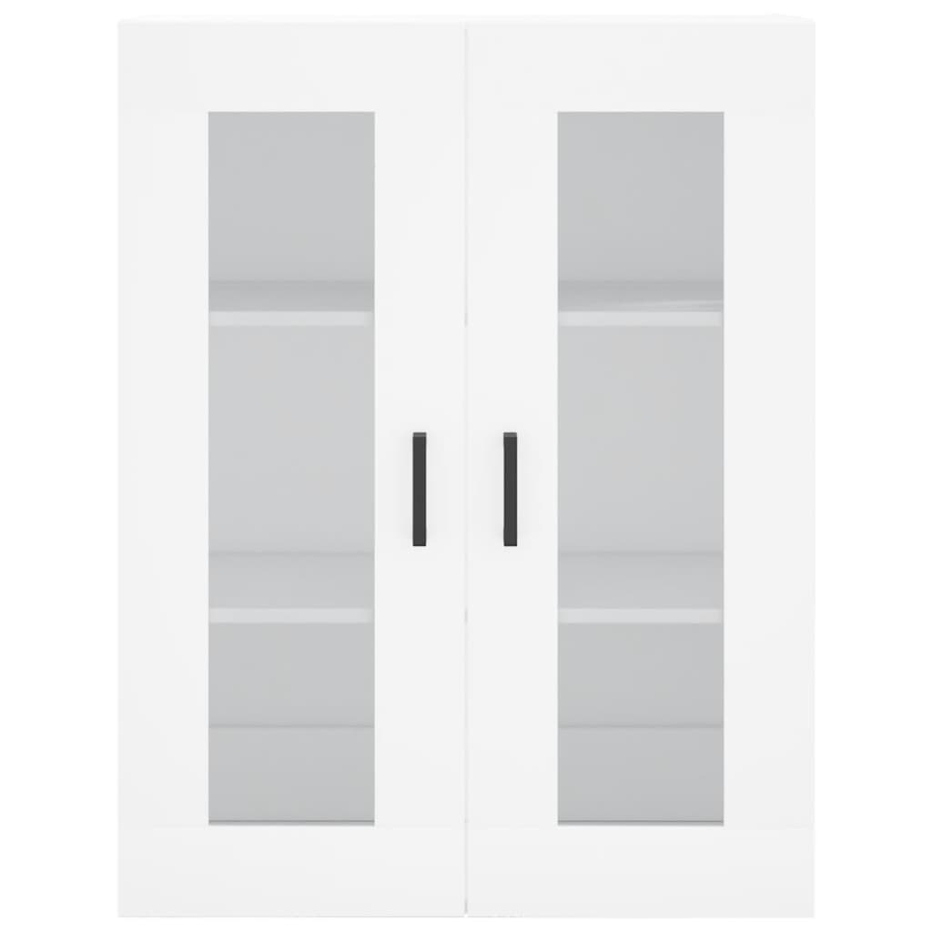 vidaXL Wall Mounted Cabinets 2 pcs White Engineered Wood