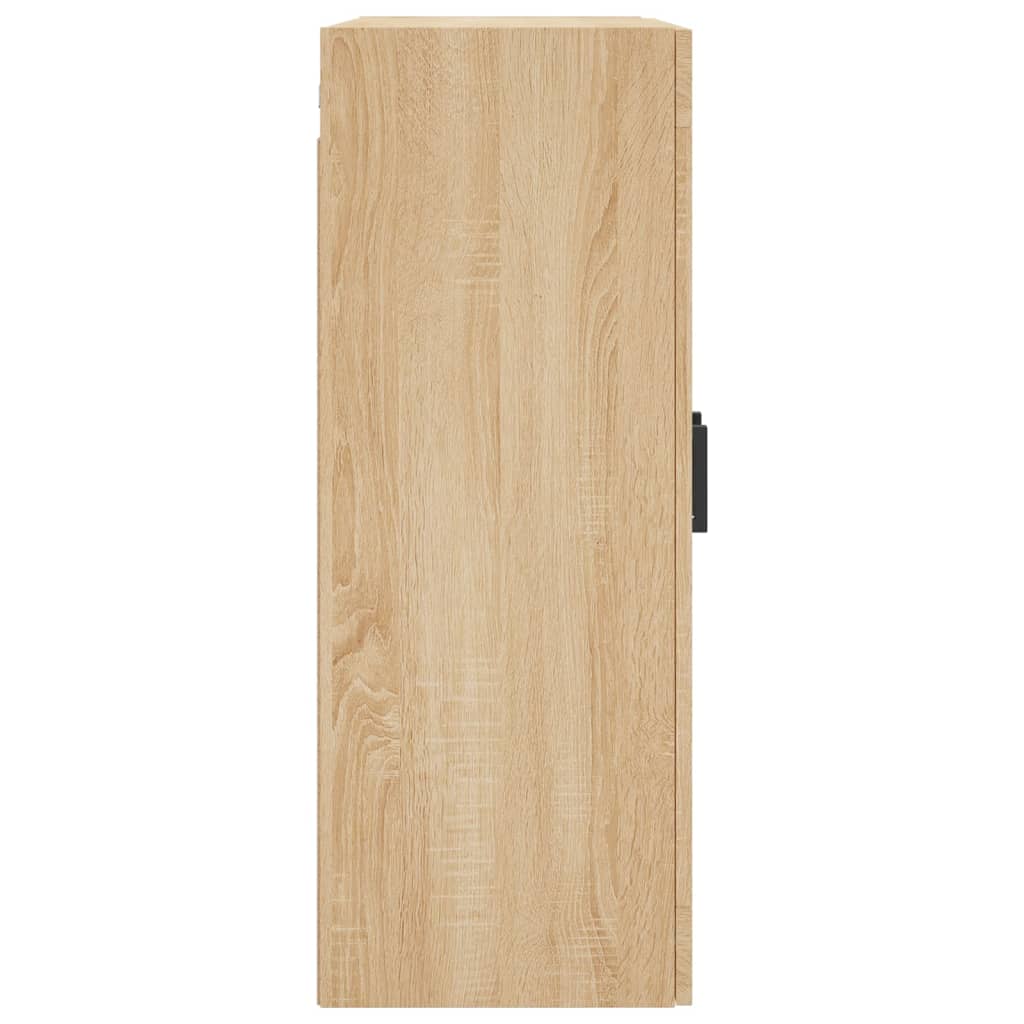 vidaXL Wall Mounted Cabinets 2 pcs Sonoma Oak Engineered Wood