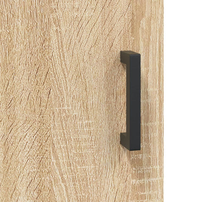 vidaXL Wall Mounted Cabinets 2 pcs Sonoma Oak Engineered Wood