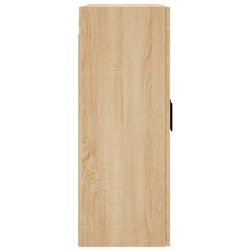 vidaXL Wall Mounted Cabinets 2 pcs Sonoma Oak Engineered Wood