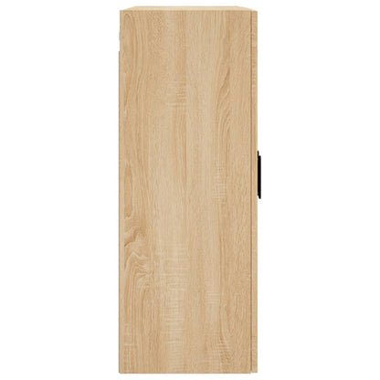 vidaXL Wall Mounted Cabinets 2 pcs Sonoma Oak Engineered Wood