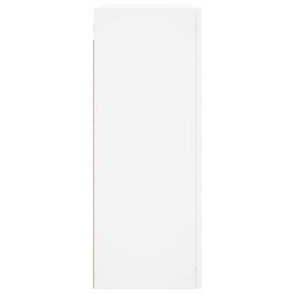 vidaXL Wall Mounted Cabinets 2 pcs White Engineered Wood