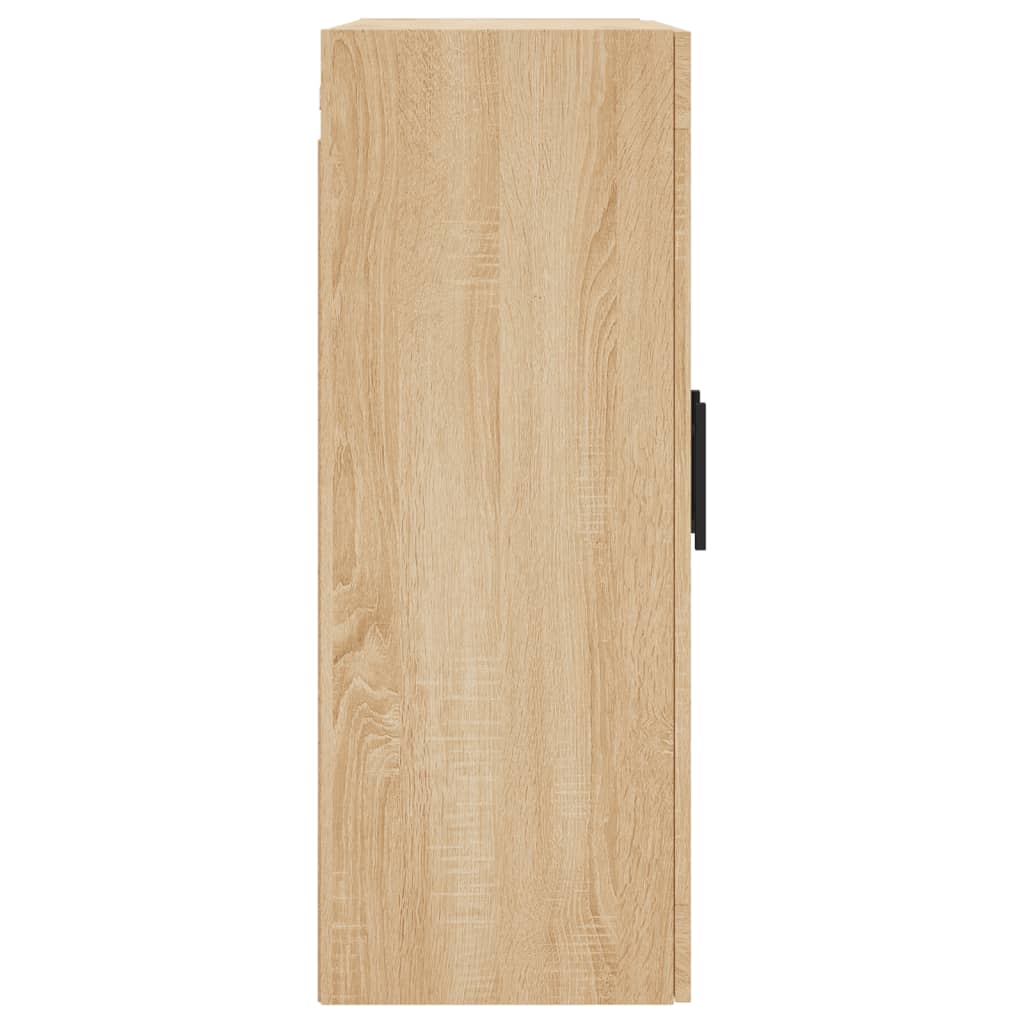 vidaXL Wall Mounted Cabinets 2 pcs Sonoma Oak Engineered Wood