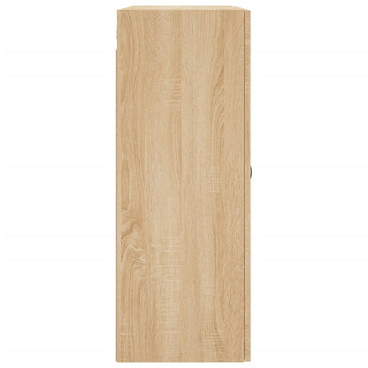 vidaXL Wall Mounted Cabinets 2 pcs Sonoma Oak Engineered Wood
