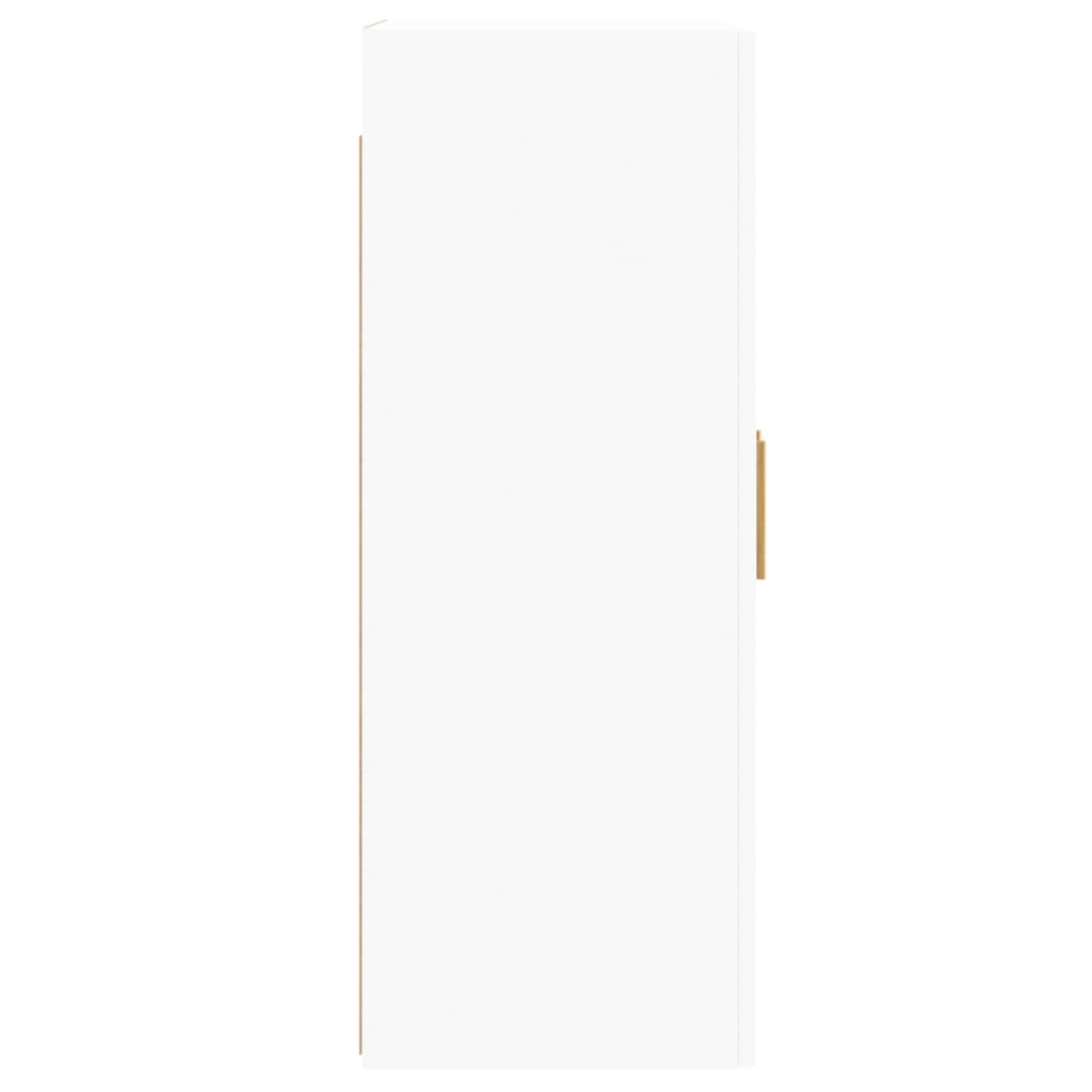 vidaXL Wall Mounted Cabinets 2 pcs White Engineered Wood