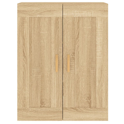 vidaXL Wall Mounted Cabinets 2 pcs Sonoma Oak Engineered Wood