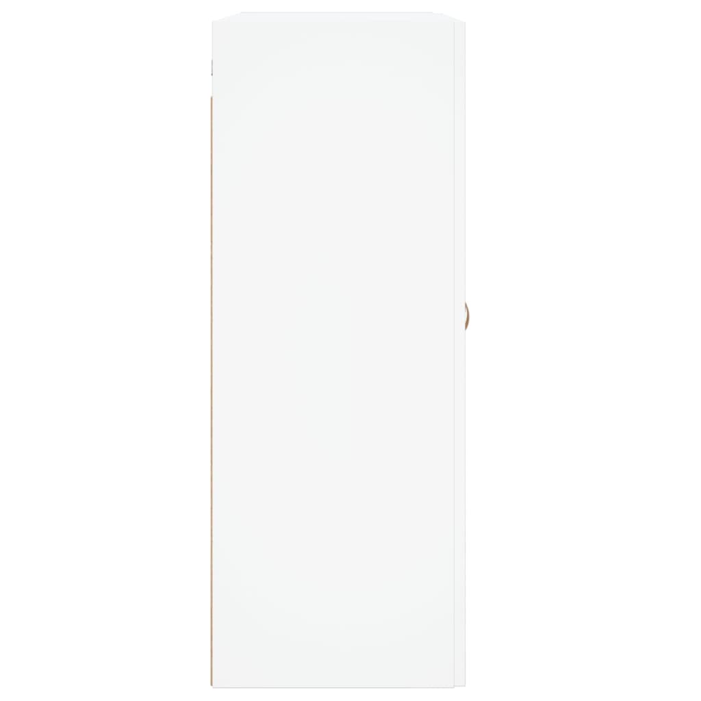 vidaXL Wall Mounted Cabinets 2 pcs White Engineered Wood