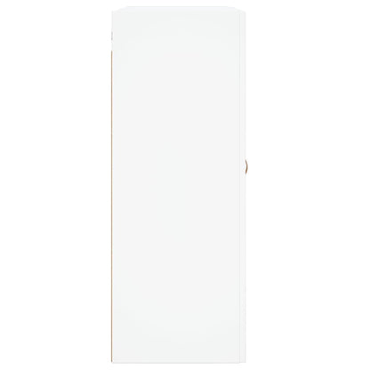 vidaXL Wall Mounted Cabinets 2 pcs White Engineered Wood
