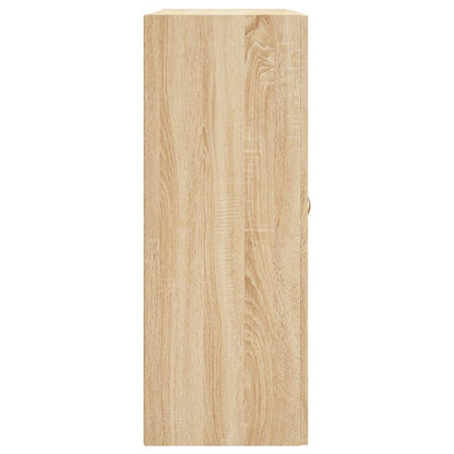 vidaXL Wall Mounted Cabinets 2 pcs Sonoma Oak Engineered Wood