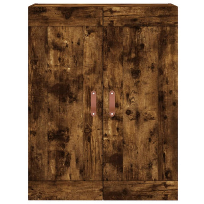 vidaXL Wall Mounted Cabinets 2 pcs Smoked Oak Engineered Wood