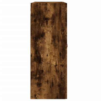vidaXL Wall Mounted Cabinets 2 pcs Smoked Oak Engineered Wood