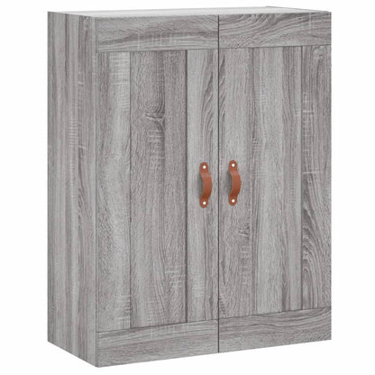 vidaXL Wall Mounted Cabinets 2 pcs Grey Sonoma Engineered Wood