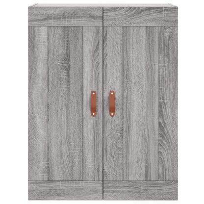 vidaXL Wall Mounted Cabinets 2 pcs Grey Sonoma Engineered Wood