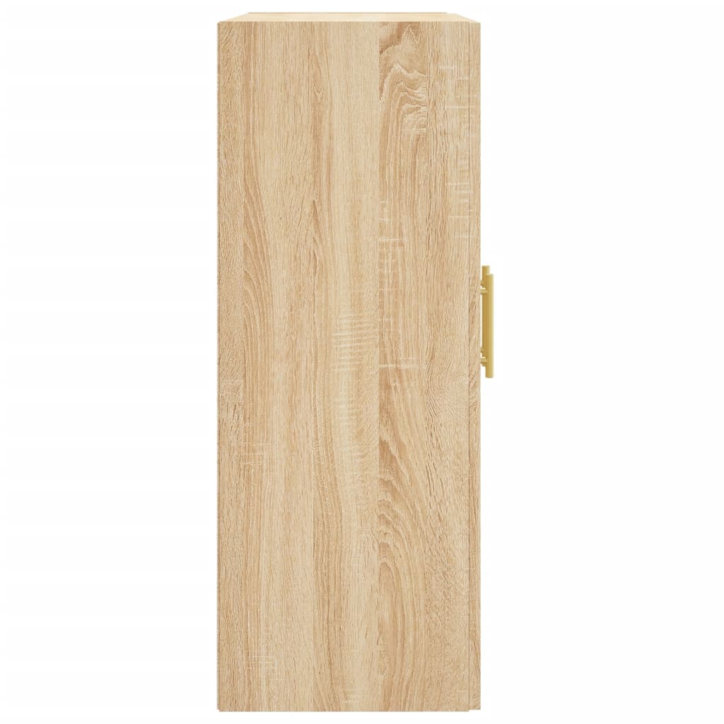 vidaXL Wall Mounted Cabinets 2 pcs Sonoma Oak Engineered Wood
