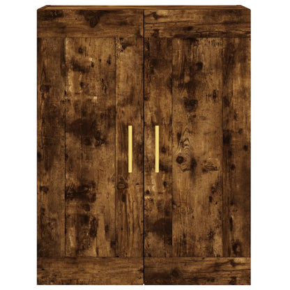 vidaXL Wall Mounted Cabinets 2 pcs Smoked Oak Engineered Wood