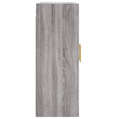 vidaXL Wall Mounted Cabinets 2 pcs Grey Sonoma Engineered Wood