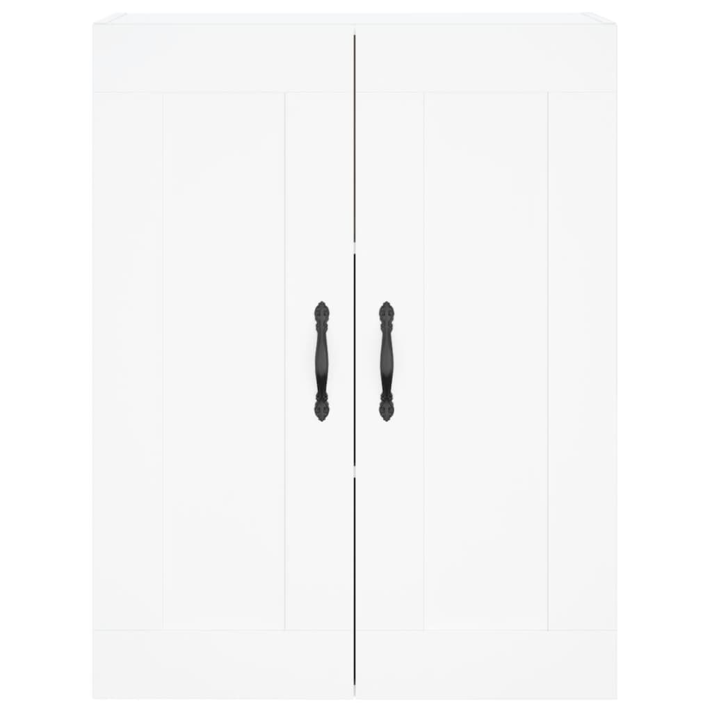 vidaXL Wall Mounted Cabinets 2 pcs White Engineered Wood