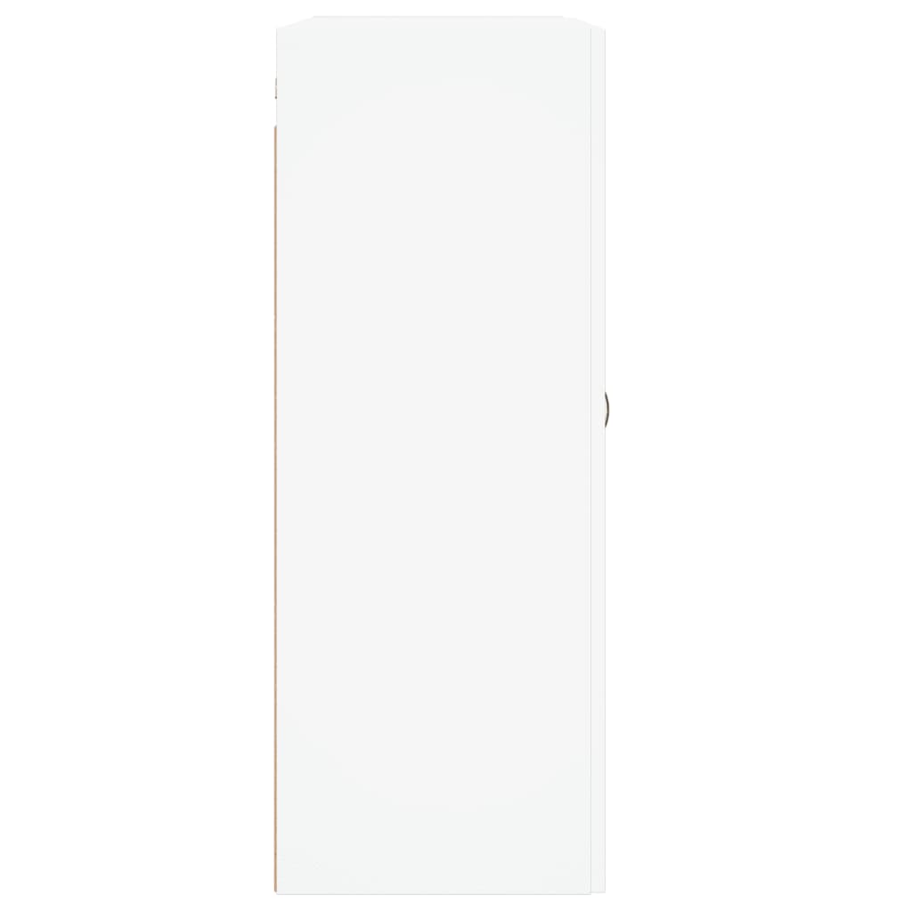 vidaXL Wall Mounted Cabinets 2 pcs White Engineered Wood