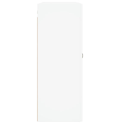 vidaXL Wall Mounted Cabinets 2 pcs White Engineered Wood
