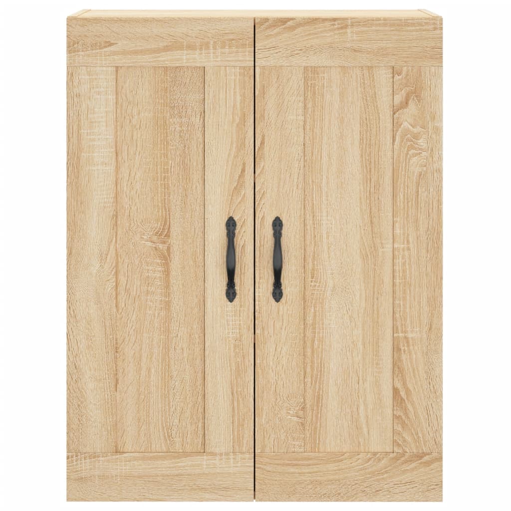 vidaXL Wall Mounted Cabinets 2 pcs Sonoma Oak Engineered Wood