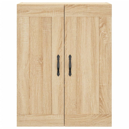 vidaXL Wall Mounted Cabinets 2 pcs Sonoma Oak Engineered Wood
