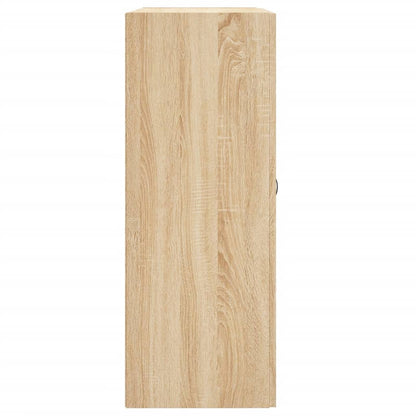 vidaXL Wall Mounted Cabinets 2 pcs Sonoma Oak Engineered Wood