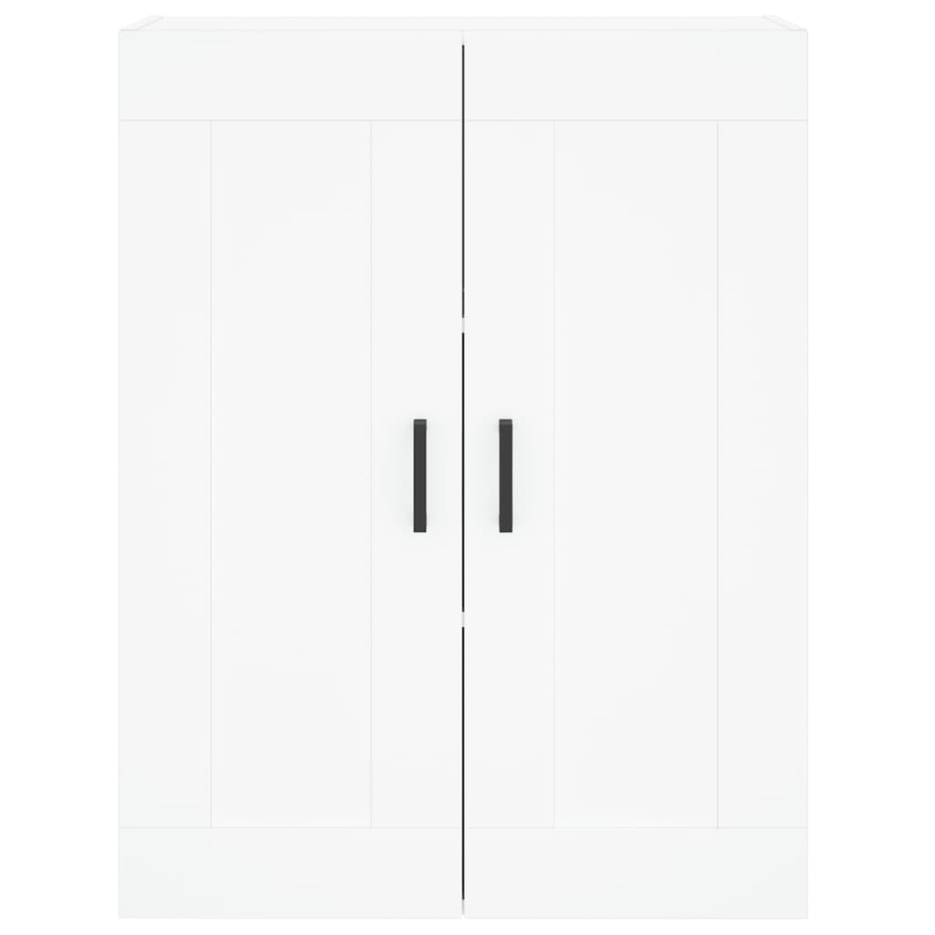 vidaXL Wall Mounted Cabinets 2 pcs White Engineered Wood