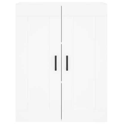 vidaXL Wall Mounted Cabinets 2 pcs White Engineered Wood