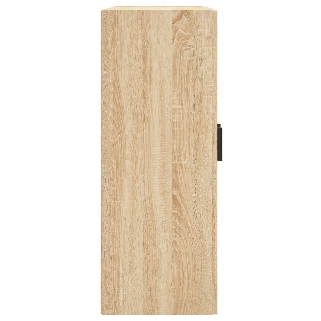 vidaXL Wall Mounted Cabinets 2 pcs Sonoma Oak Engineered Wood