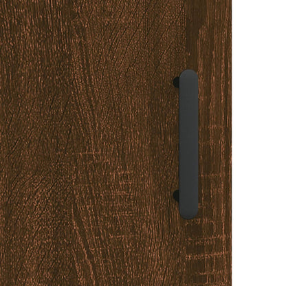 vidaXL Wall Mounted Cabinets 2 pcs Brown Oak Engineered Wood