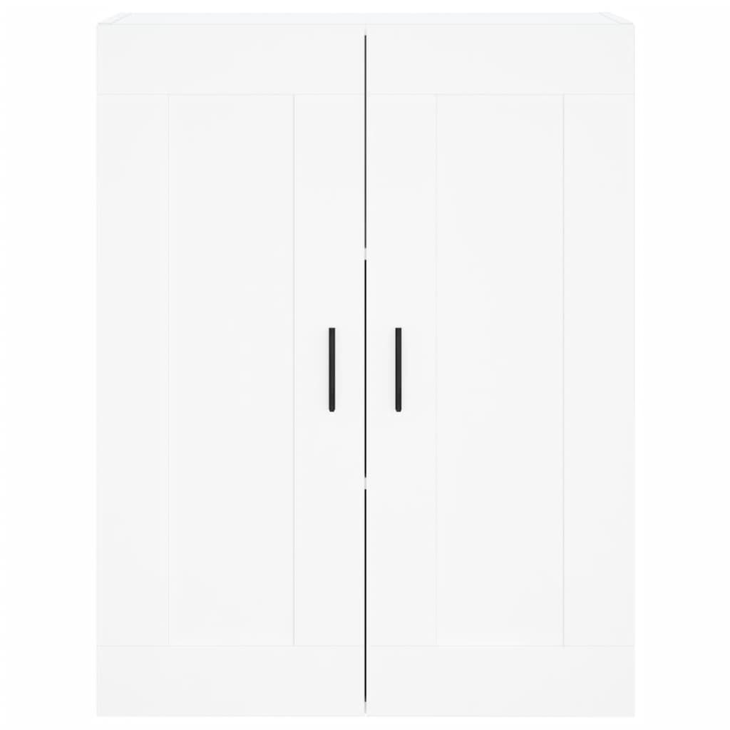 vidaXL Wall Mounted Cabinets 2 pcs White Engineered Wood