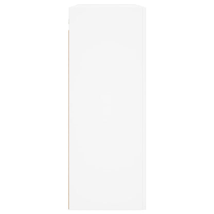 vidaXL Wall Mounted Cabinets 2 pcs White Engineered Wood
