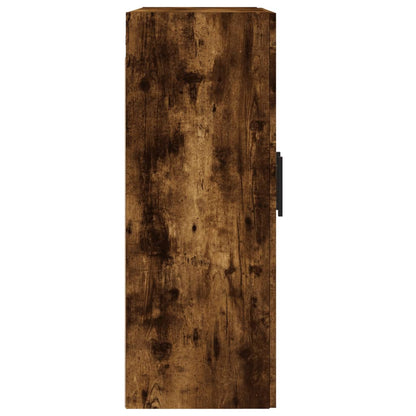 vidaXL Wall Mounted Cabinets 2 pcs Smoked Oak Engineered Wood