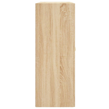 vidaXL Wall Mounted Cabinets 2 pcs Sonoma Oak Engineered Wood