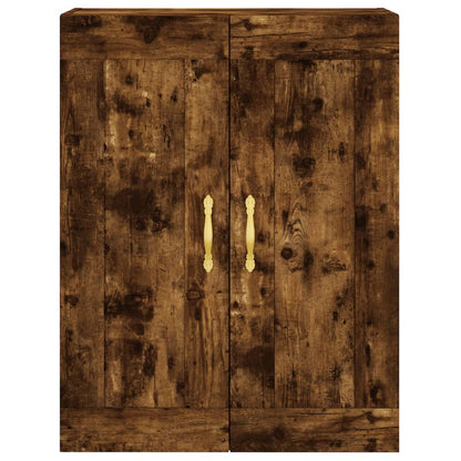 vidaXL Wall Mounted Cabinets 2 pcs Smoked Oak Engineered Wood