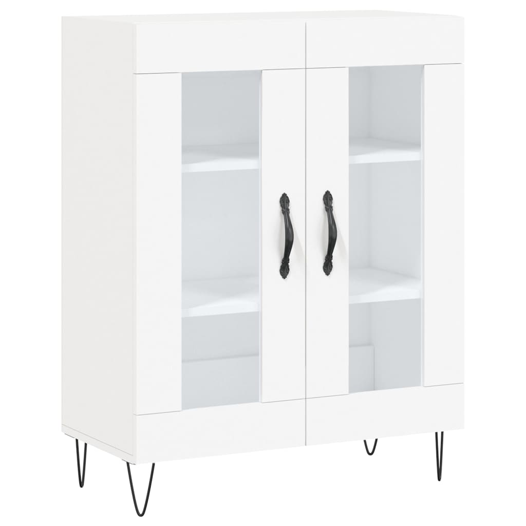 vidaXL Highboard White 69,5x34x180 cm Engineered Wood