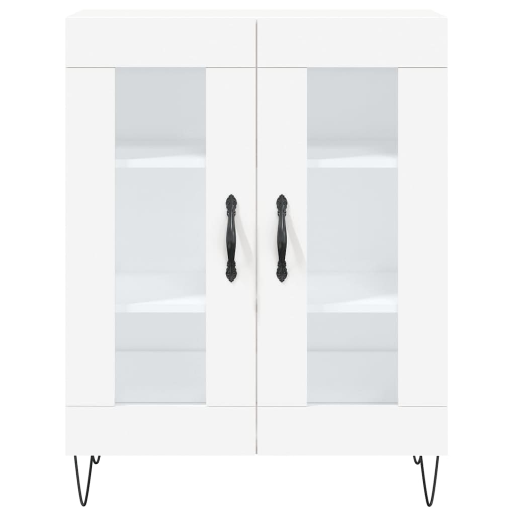 vidaXL Highboard White 69.5x34x180 cm Engineered Wood