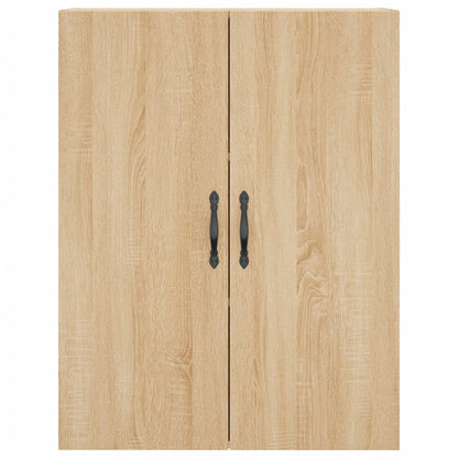 vidaXL Highboard Sonoma Oak 69.5x34x180 cm Engineered Wood