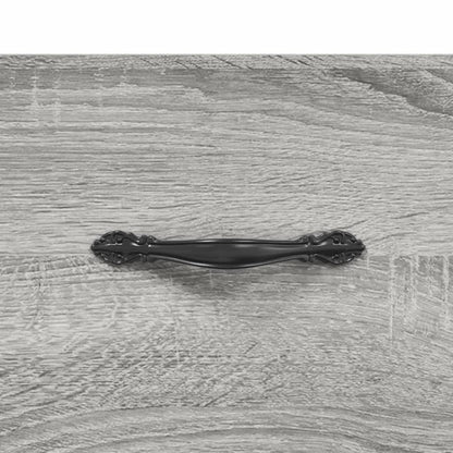 vidaXL Highboard Grey Sonoma 69,5x34x180 cm Engineered Wood