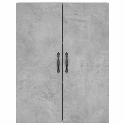vidaXL Highboard Concrete Grey 69,5x34x180 cm Engineered Wood