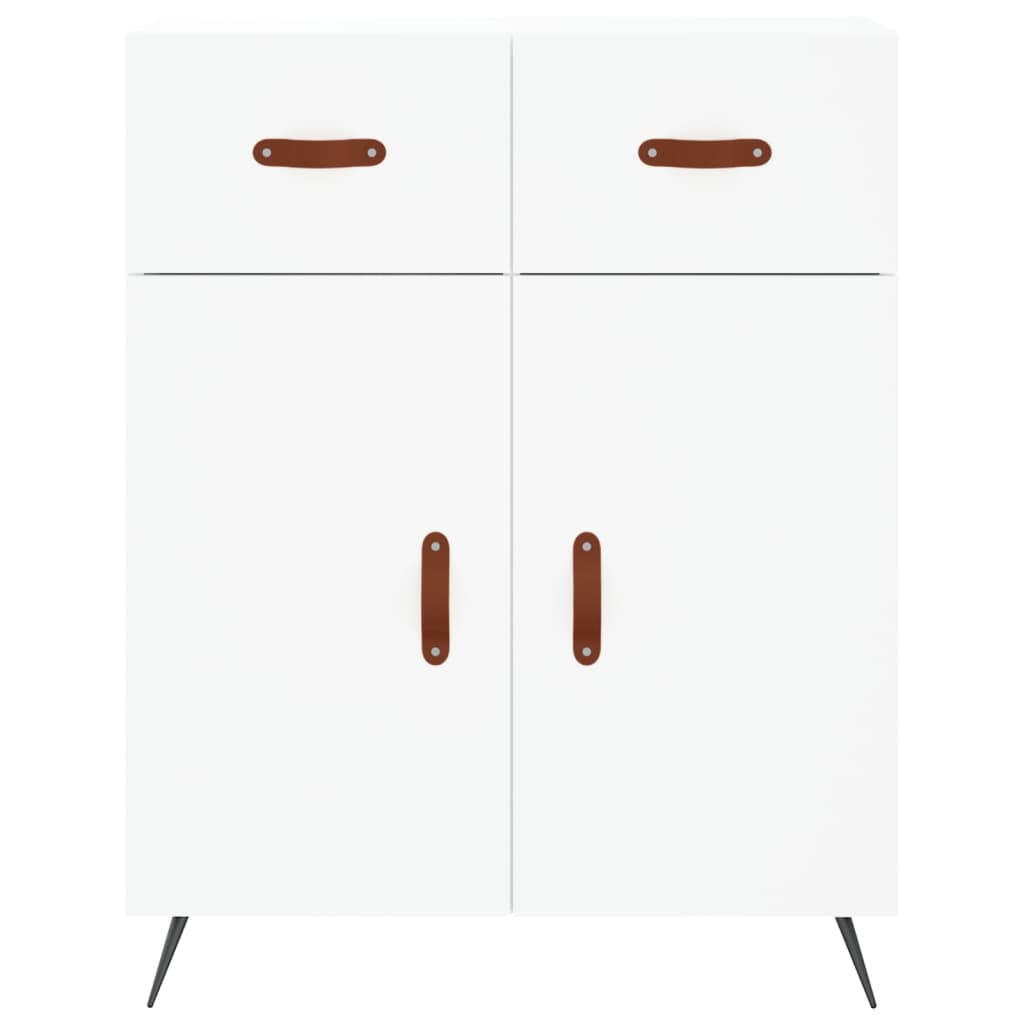 vidaXL Highboard White 69.5x34x180 cm Engineered Wood