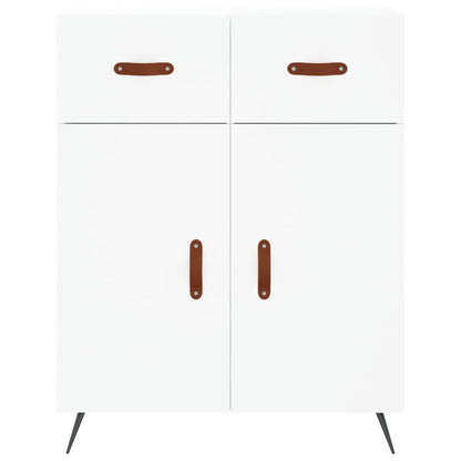 vidaXL Highboard White 69.5x34x180 cm Engineered Wood