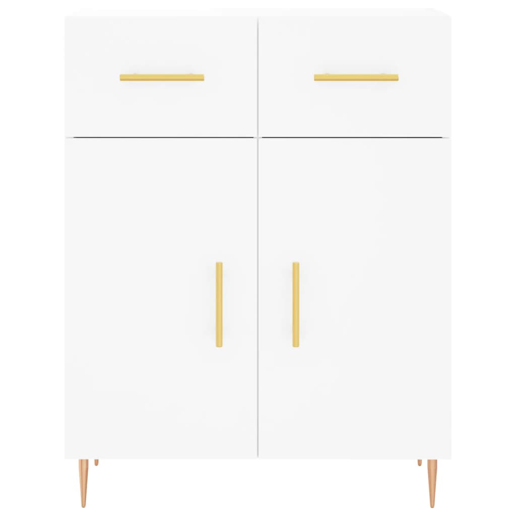 vidaXL Highboard White 69.5x34x180 cm Engineered Wood